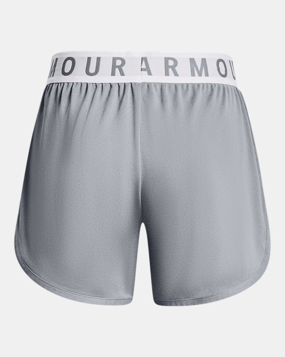 Women's UA Play Up 5" Shorts in Gray image number 5